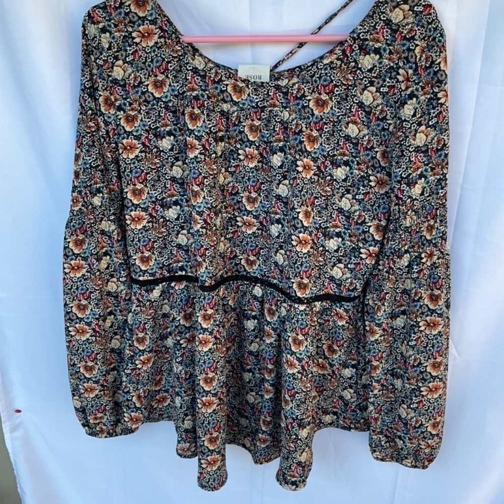 KNOX ROSE PHEASANT BLOUSE SIZE S - Picture 2 of 5